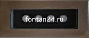 Подводный RGBW LED-прожектор линейный, 4 диода, 8 Вт 12-24V DC