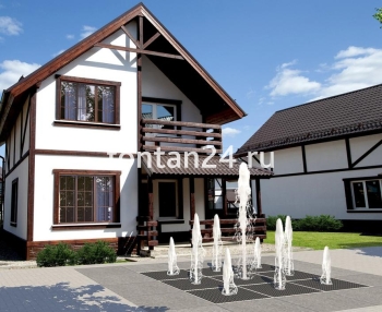 Уличный фонтан "Куб"  3x3 м