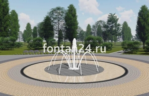 Фонтан для города "Дуэт средний" ø=3 м