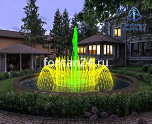 Фонтан для парка "Корона" ø=7,5 м